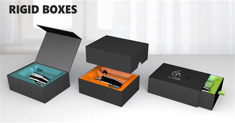 rigid boxes for packaging